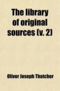 Produktbild: The Library of Original Sources (Volume 2)