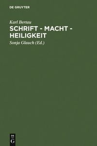 Produktbild: Schrift - Macht - Heiligkeit