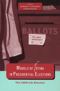 Produktbild: Models of Voting in Presidential Elections
