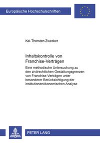 Produktbild: Inhaltskontrolle von Franchise-Vertr&auml;gen