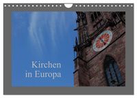 Produktbild: Kirchen in Europa (Wandkalender 2026 DIN A4 quer), CALVENDO Monatskalender