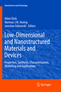 Produktbild: Low-Dimensional and Nanostructured Materials and Devices