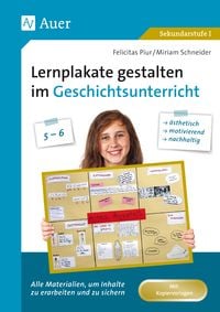 Produktbild: Lernplakate gestalten im Geschichtsunterricht 5-6