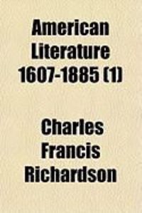 Produktbild: American Literature 1607-1885 (1)