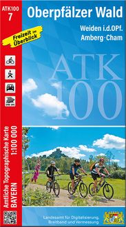 Produktbild: ATK100-7 Oberpf&auml;lzer Wald (Amtliche Topographische Karte 1:100000)