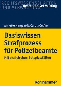 Produktbild: Basiswissen Strafprozess f&uuml;r Polizeibeamte
