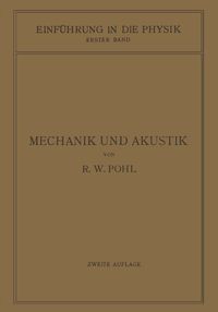 Produktbild: Einf&uuml;hrung in die Mechanik und Akustik
