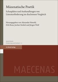 Produktbild: M&auml;zenatische Poetik
