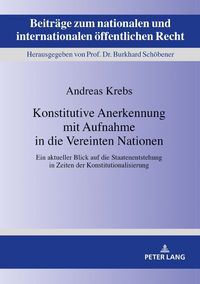 Produktbild: Konstitutive Anerkennung mit Aufnahme in die Vereinten Nationen