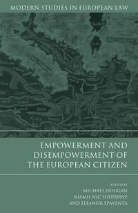 Produktbild: Empowerment and Disempowerment of the European Citizen