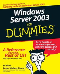 Produktbild: Windows Server 2003 For Dummies