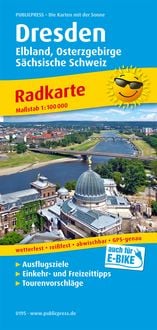 Bild vom Artikel Radwanderkarte Dresden - Elbland, Osterzgebirge, Sächsische Schweiz 1 : 100 000 vom Autor 