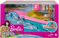 Bild vom Artikel Barbie - Barbie Boot-Spielset mit Puppe inkl. Haustier Hündchen vom Autor 