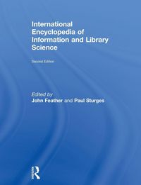 Produktbild: International Encyclopedia of Information and Library Science