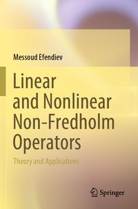 Produktbild: Linear and Nonlinear Non-Fredholm Operators