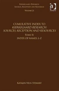 Produktbild: Nun Stewart, K: Volume 21, Tome II: Cumulative Index