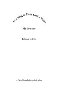 Produktbild: Learning to Hear God's Voice