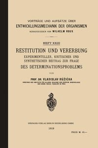Produktbild: Restitution und Vererbung