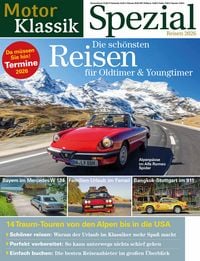 Produktbild: Motor Klassik Spezial Die sch&ouml;nsten Reisen f&uuml;r Oldtimer & Youngtimer
