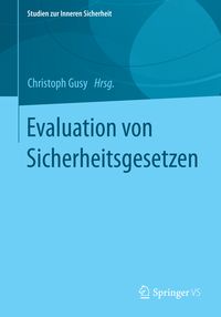 Produktbild: Evaluation von Sicherheitsgesetzen