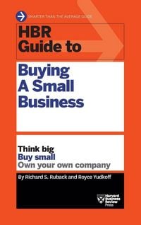Produktbild: HBR Guide to Buying a Small Business