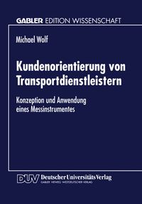 Produktbild: Kundenorientierung von Transportdienstleistern