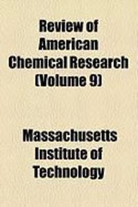 Produktbild: Review of American Chemical Research (Volume 9)