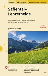 Produktbild: Swisstopo 1 : 33 333 Safiental - Lenzerheide