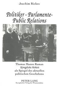 Produktbild: Politiker - Parlamente - Public Relations
