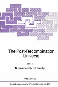 Produktbild: The Post-Recombination Universe