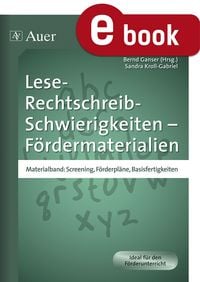 Produktbild: Lese-Rechtschreib-Schwierigkeiten F&ouml;rdermaterial 1