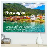 Produktbild: Norwegen - Landschaften und Fjorde im westlichen Norwegen (hochwertiger Premium Wandkalender 2026 DIN A2 quer), Kunstdruck in Hochglanz