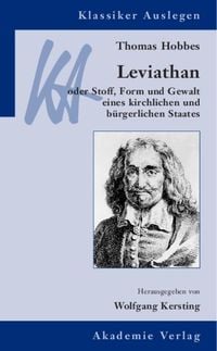 Bild vom Artikel Thomas Hobbes: Leviathan vom Autor Wolfgang Kersting