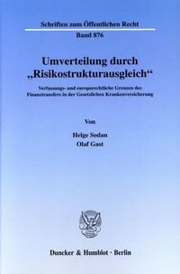 Produktbild: Umverteilung durch "Risikostrukturausgleich".