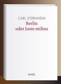 Produktbild: Berlin oder Juste milieu