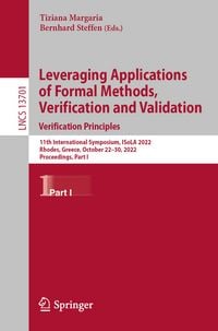 Produktbild: Leveraging Applications of Formal Methods, Verification and Validation. Verification Principles