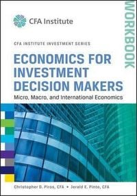 Produktbild: Economics for Investment Decision Makers