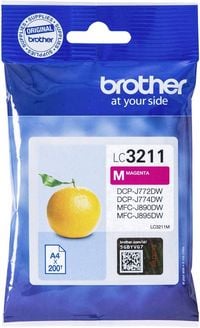 Produktbild: BROTHER Tintenpatronen/Druckk&ouml;pfe f&uuml;r Inkjetdrucker/Multifunktionsger&auml;te