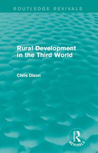 Produktbild: Rural Development in the Third World