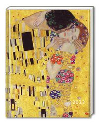 Produktbild: Gustav Klimt &ndash; Der Kuss &ndash; Taschenkalender 2023