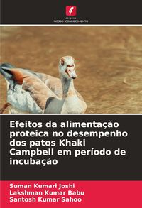 Produktbild: Efeitos da alimenta&ccedil;&atilde;o proteica no desempenho dos patos Khaki Campbell em per&iacute;odo de incuba&ccedil;&atilde;o