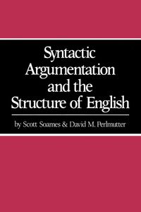 Produktbild: Syntactic Argumentation and the Structure of English