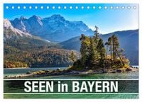 Produktbild: Seen in Bayern (Tischkalender 2027 DIN A5 quer), CALVENDO Monatskalender