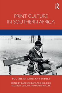 Produktbild: Print Culture in Southern Africa