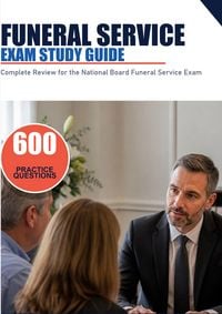 Produktbild: Funeral Service Exam Study Guide