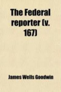 Produktbild: The Federal Reporter (167); With Key-Number Annotations