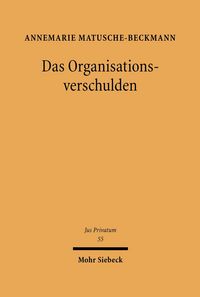 Produktbild: Das Organisationsverschulden