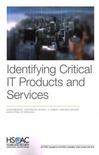 Produktbild: Identifying Critical It Products and Services