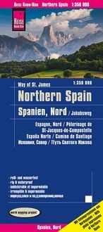 Bild vom Artikel Reise Know-How Landkarte Spanien Nord mit Jakobsweg / Northern Spain and Way of St. James (1:350.000) vom Autor Reise Know-How Verlag Peter Rump