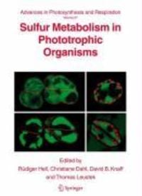 Produktbild: Sulfur Metabolism in Phototrophic Organisms